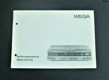 Wega deutsche bedien - deutsche, bedien-anleitung
