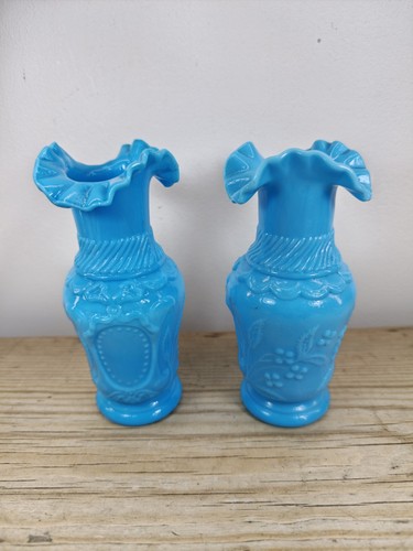 Vintage blaue glas - blaue,