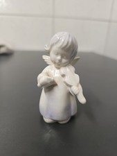 Goebel Engel Vintage 229 Kleine Figur Porzellan Beschädigt 