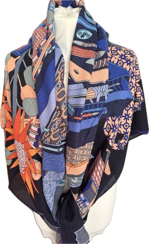 Orig hermes cashmere silk - orig., 140