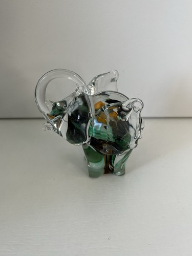 Glas elefant skulptur - glas,
