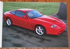 1996 Ferrari 550 Maranello Prospekt brochure n Testarossa 360 328 348 GT 456 GTA