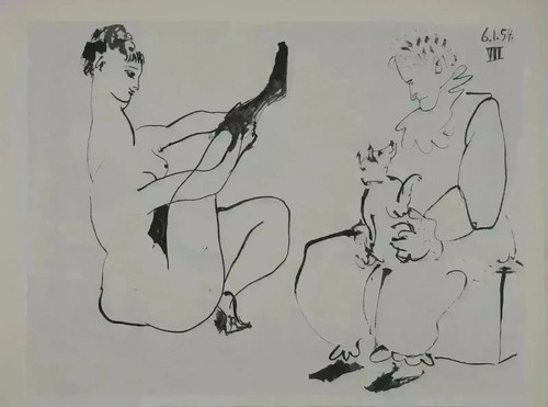 Pablo picasso heliogravüre - picasso,