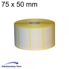 Thermo Etiketten auf Rolle -