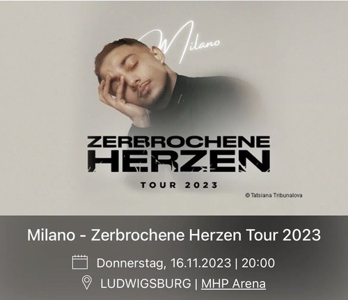 Milano konzert tickets - konzert,