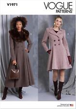 Schnittmuster Damenmantel mit