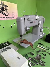 Nähmaschine Pfaff 260 Automatic Näht dickes Leder Jeans Top ✅