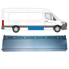 Reparaturblech Seite für Mercedes Sprinter 2018- / Rechts
