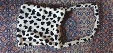 Plusch Tasche mit Kuhflecken