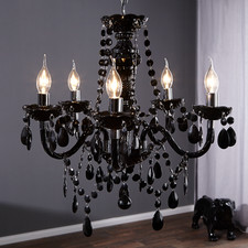 Kronleuchter BLACK CRYSTAL