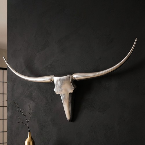 Finebuy deko geweih bull - finebuy, "l"