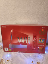 Tolles Paket Nintendo Wii Super Mario Bros Pack  Rot mit Spiele u.a.