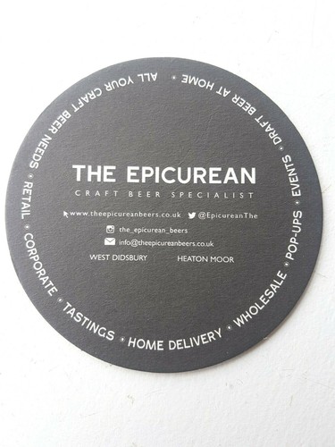 The epicurean craft beer - -,