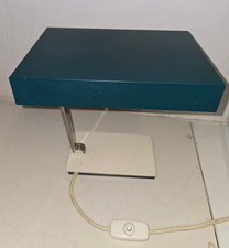 Vintage KAISER LEUCHTEN Modell 6878 DESIGN 70er Jahre Schreibtisch Lampe GRÜN