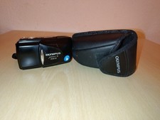 Original Olympus µ mju-II Zoom 80  Kompaktkamera Kamera - Schwarz Tasche