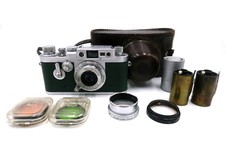 Leitz Wetzlar Leica IIIg Elmar 5cm 3,5 Baujahr 1959 Custom Belederung FSE 203257