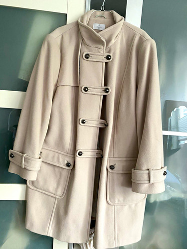 Elegance dufflecoat beige - beige, gr