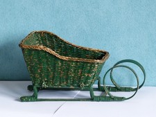 Alter Schlitten, geflochten