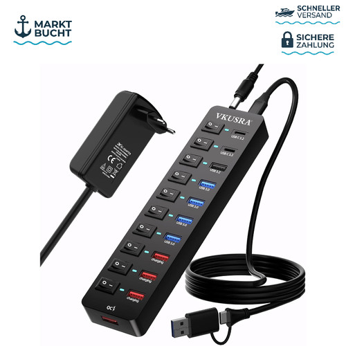 Usb hub port 3 - 11-port,