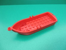 Lego Piraten 2551 Ruderboot Boot Rettungsboot rot 14x5x2 (110522S3)