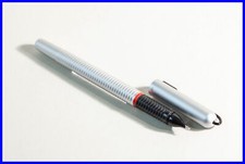 ROTRING 900 Aluminium Matt Silber TINTENKULI Stylo TIKU Röhrchenfüller / NOS 