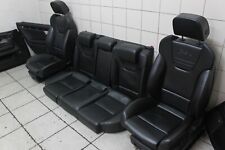 schwarze Lederausstattung Leder Recaro Audi A4 S4 RS4 B6 B7 Bucket Seats