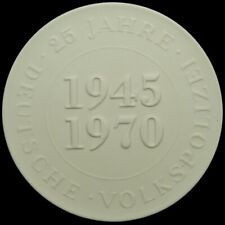 DDR: Porzellan-Medaille 1970