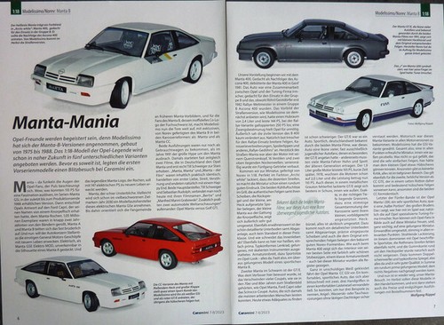 Opel manta 18 von - manta, 1-18