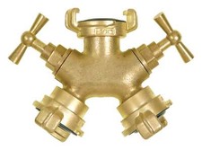 Geka Zweiwegeventil Messing mit R-Ventil und Kupplung - 34.3335.9