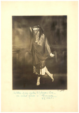 Tänzerin, Francesca Silberauflage 35,5x25 um 1920 Silberauflage