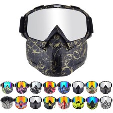 Motocross Face Mask Goggles