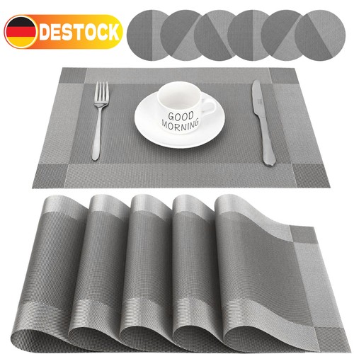 12er set tischset pvc platzset - 12er,