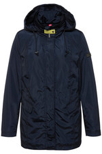 Ulla Popken große Größen Funktionsjacke 46+ marine HYPRAR Funktionsjacke Kapuze
