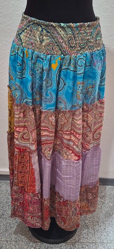 India patchwork damenrock - india,