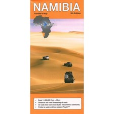 Namibia Tracks 4 Africa Map -