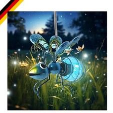 Solar Garten Deko Biene mit