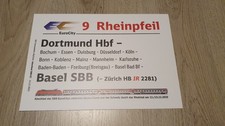 Zuglaufschild EC 9