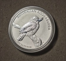 Australian Kookaburra 2010 Silber Münze 1 Unze OZ Silver Coin Dollar