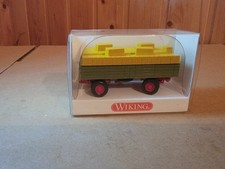 Wiking 1/87 - 3884117 Anhänger mit Strohballen OVP
