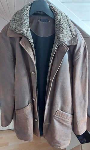 Lederjacke herren von trapper - herren,