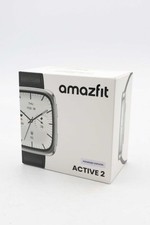 Amazfit Active 2 Square, Black Smartwatch (Herzfrequenzmessung, Schrittzähler)