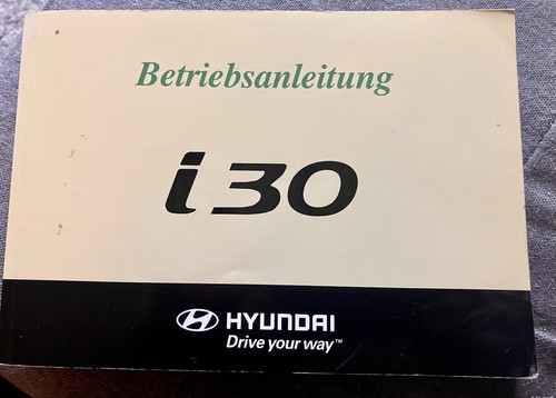 Handbuch hyundai i30 0 - hyundai,