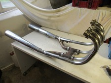 Suzuki GS 850 EZ 82 Auspuffanlage komplett Endtopf Krümmer Sammler Blenden