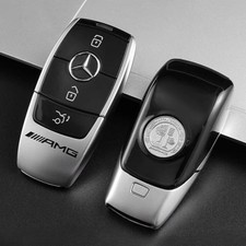 AMG Emblem Logo Schlüssel-Abdeckung Vorder + hinten Für Mercedes-Benz C E S GLC
