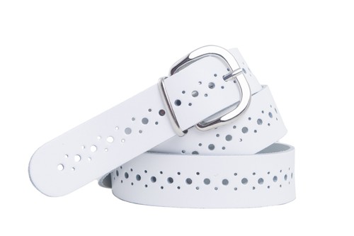 Ledergürtel gelocht 3cm - |,