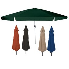 Ø4m Sonnenschirm UV-Schutz Terrasse Gartenschirm Marktschirm Outdoor Schirm Neu