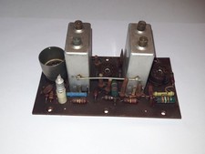 Platine/Röhrensockel/Filter aus Loewe Opta Bella-modern 6728W - Röhrenradio