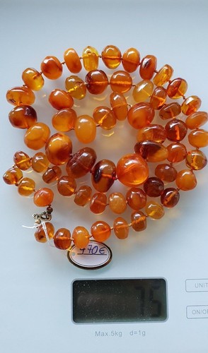 Bernsteinkette butterscotch - bernsteinkette,
