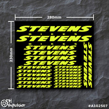 Stevens Stickersatz Neongelb |