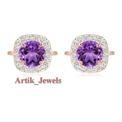 Natürlich amethyst cz - amethyst,